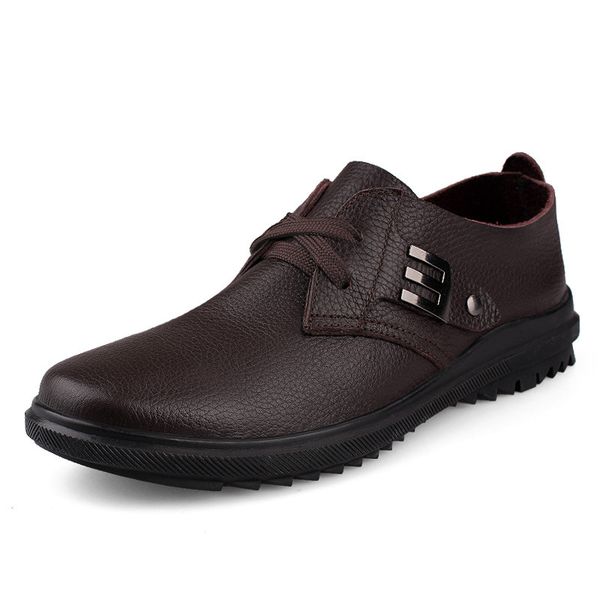 brand mens casual loafers tenis masculino plus size men genuine leather shoes leather shoes, Black
brand mens casual loafers tenis masculino plus size men genuine leather shoes leather shoes, Black