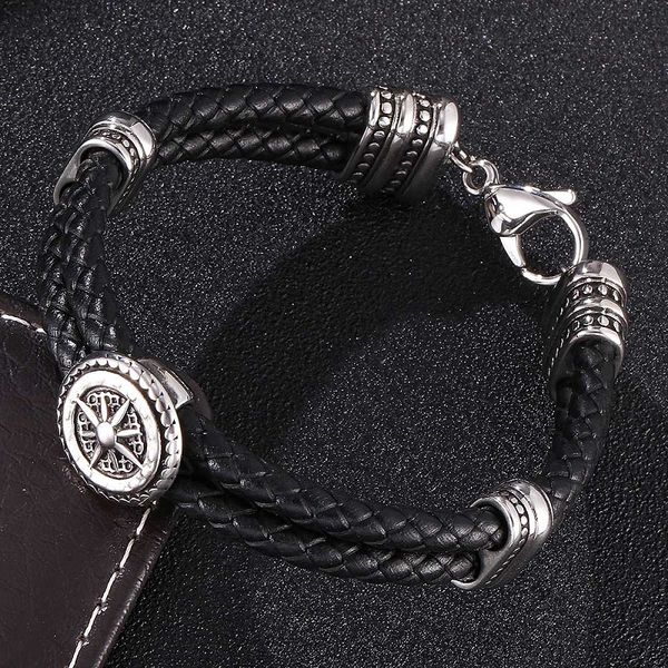 fashion jewelry men leather braided bracelet shield stainless steel lobster clasp charm bangles male wrist band gifts, Golden;silver
fashion jewelry men leather braided bracelet shield stainless steel lobster clasp charm bangles male wrist band gifts, Golden;silver