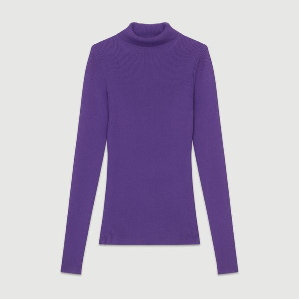 18 leisure wind wild gao collar tight fit knitting shirt sweater miloa 81118 lose money qing goods, Black
18 leisure wind wild gao collar tight fit knitting shirt sweater miloa 81118 lose money qing goods, Black