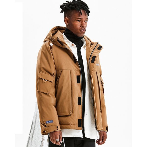2019 new fashion men down jacket winter loose thick down coat brand 80%white duck european size coat, Black
2019 new fashion men down jacket winter loose thick down coat brand 80%white duck european size coat, Black