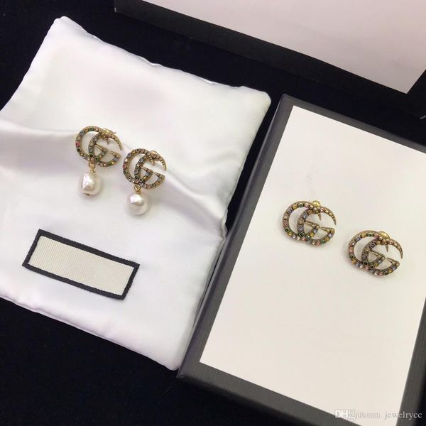 european and american fashion personality full diamond letter g designer earrings luxury designer jewelry women earrings, Golden
european and american fashion personality full diamond letter g designer earrings luxury designer jewelry women earrings, Golden