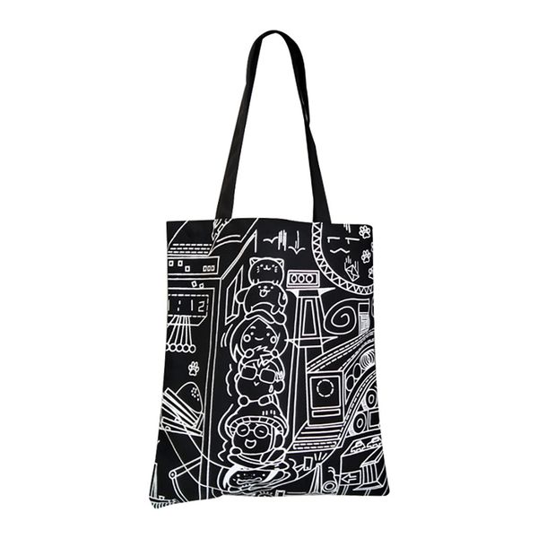 xiniu fashion women canvas printing art reusable shoulder bags handle shopping bags for women bolsa de ombro das mulheres#30
xiniu fashion women canvas printing art reusable shoulder bags handle shopping bags for women bolsa de ombro das mulheres#30
