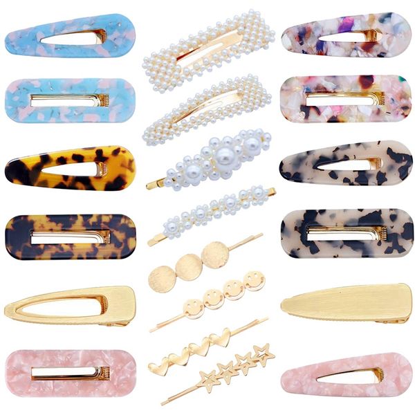 pcs pearls hair clips hair barrettes hollow geometric clip hairpins for women and ladies headwear styling tools, Golden;white
pcs pearls hair clips hair barrettes hollow geometric clip hairpins for women and ladies headwear styling tools, Golden;white