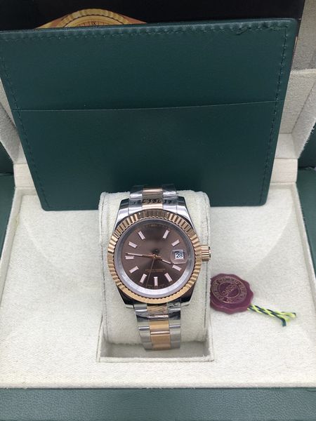 with original box good m126300 watch man automatic stainless steel watch single calendar white dial man watch, Slivery;brown
with original box good m126300 watch man automatic stainless steel watch single calendar white dial man watch, Slivery;brown
