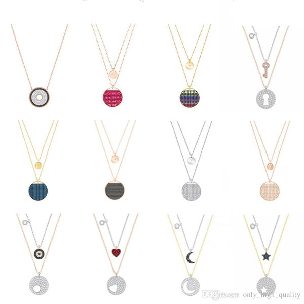 original 925 sterling silver new necklace, popular brand round star love key necklace, suitable for women's party wear
original 925 sterling silver new necklace, popular brand round star love key necklace, suitable for women's party wear