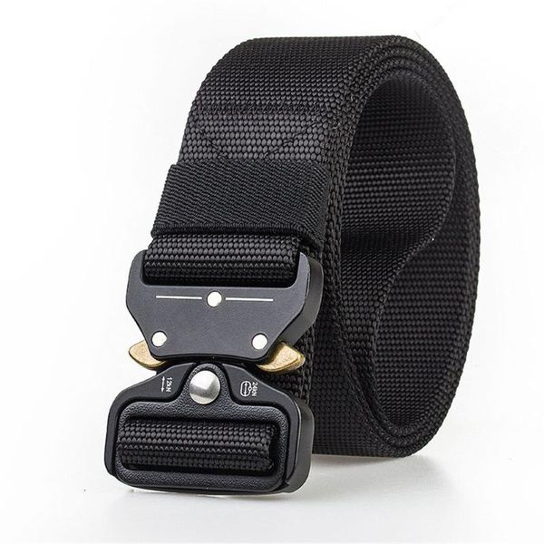 waist support tactical belt nylon army outdoor metal buckle heavy duty training adjustable hunting emergency survival sport, Black;gray
waist support tactical belt nylon army outdoor metal buckle heavy duty training adjustable hunting emergency survival sport, Black;gray