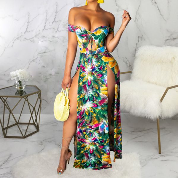 floral maxi boho dress women 2019 summer bohemian beach dresses tunic split backless off shoulder long bodycon vestidos, Black;gray
floral maxi boho dress women 2019 summer bohemian beach dresses tunic split backless off shoulder long bodycon vestidos, Black;gray
