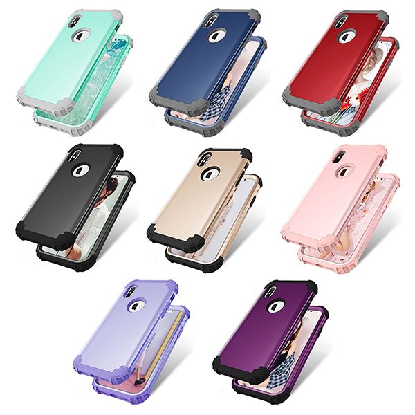 3 in 1 hockproof oft ca e thickening ilicone pc cover anti lip phone ca e for iphone x max xr x 6 7 8 plu 3 in 1 hockproof oft ca e thickening ilicone pc cover anti lip phone ca e for iphone x max xr x 6 7 8 plu