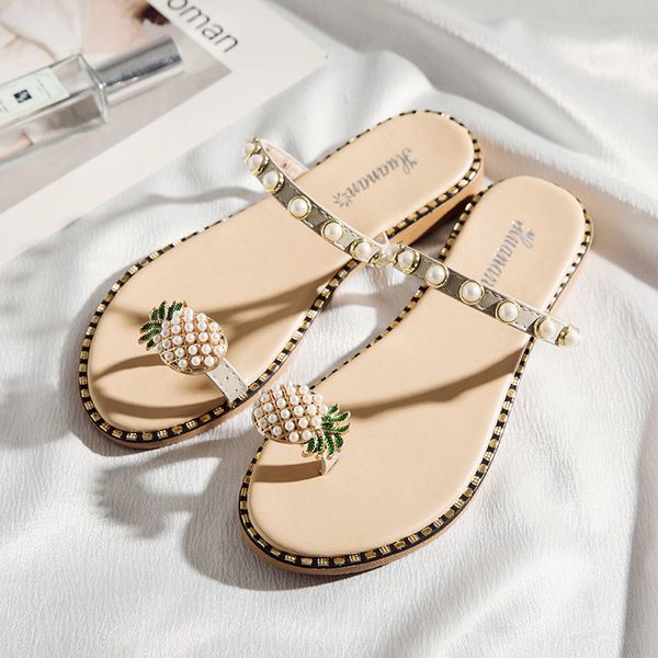 2020 new style flip-flops women's summer fashion wear rhinestone flat sand beach sandals outdoor sandals clip toe fruit slipper, Black
2020 new style flip-flops women's summer fashion wear rhinestone flat sand beach sandals outdoor sandals clip toe fruit slipper, Black
