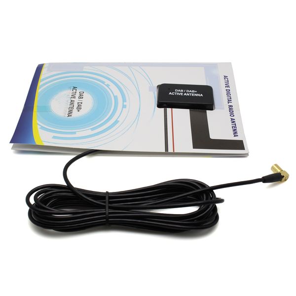 dab/dab+ digital radio aerial, smb right angle,windshield glass mounted dab antenna with 3m extension cable for vehicle radio gps
dab/dab+ digital radio aerial, smb right angle,windshield glass mounted dab antenna with 3m extension cable for vehicle radio gps