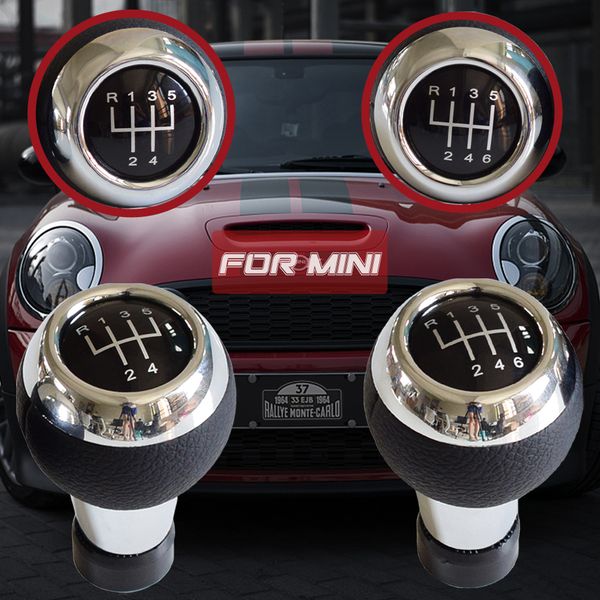 chrome 5 6 speed car gear shift lever knob shifter headball for for mini cooper r56 r57 r58 r59 r60 r61 f55 f56 car styling
chrome 5 6 speed car gear shift lever knob shifter headball for for mini cooper r56 r57 r58 r59 r60 r61 f55 f56 car styling