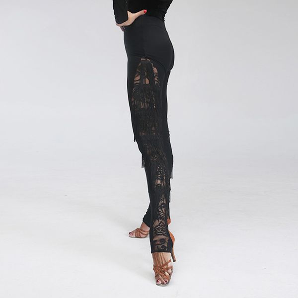 ballroom latin dance lace tassel pants salsa dress modern dancing clothes woman black tight dancer cha cha practice wear py015, Black;red
ballroom latin dance lace tassel pants salsa dress modern dancing clothes woman black tight dancer cha cha practice wear py015, Black;red
