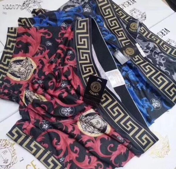 2019 men's boxers panties 100% luxury designer cotton panties men's cotton gay calzon silos men's boxing gift box, Black;white
2019 men's boxers panties 100% luxury designer cotton panties men's cotton gay calzon silos men's boxing gift box, Black;white