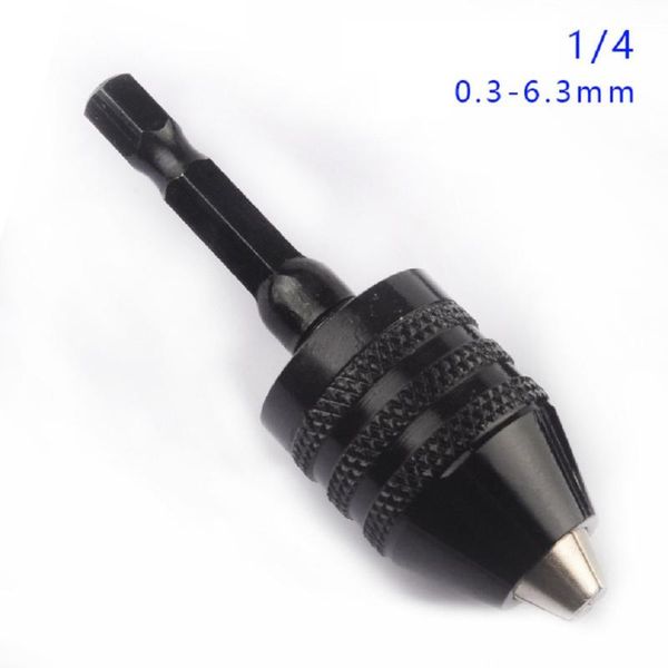 1piece mini drill chuck conversion chuck 0.3-6.5mm clamp 1/4 hex shank universal jaw micro drill for accessories
1piece mini drill chuck conversion chuck 0.3-6.5mm clamp 1/4 hex shank universal jaw micro drill for accessories