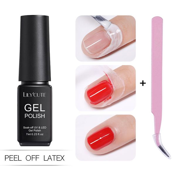 lilycute 7ml anti-ing peel off nail art latex type liquid cuticle protector nail polish manicure art latex
lilycute 7ml anti-ing peel off nail art latex type liquid cuticle protector nail polish manicure art latex