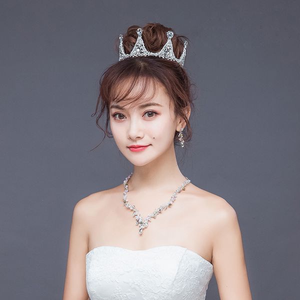 trendy silver round pearl crystal princess queen taira wedding crown bridal hair accessories women jewelry handmade ornament, Golden;white
trendy silver round pearl crystal princess queen taira wedding crown bridal hair accessories women jewelry handmade ornament, Golden;white