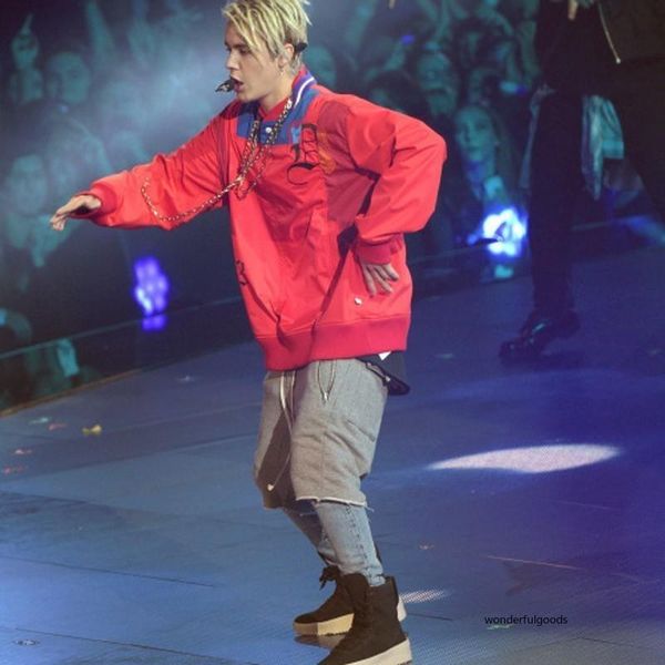 2020 fog fear of god black/grey shorts justin bieber summer men drawstring sweat shorts fashion summer pants, White;black
2020 fog fear of god black/grey shorts justin bieber summer men drawstring sweat shorts fashion summer pants, White;black