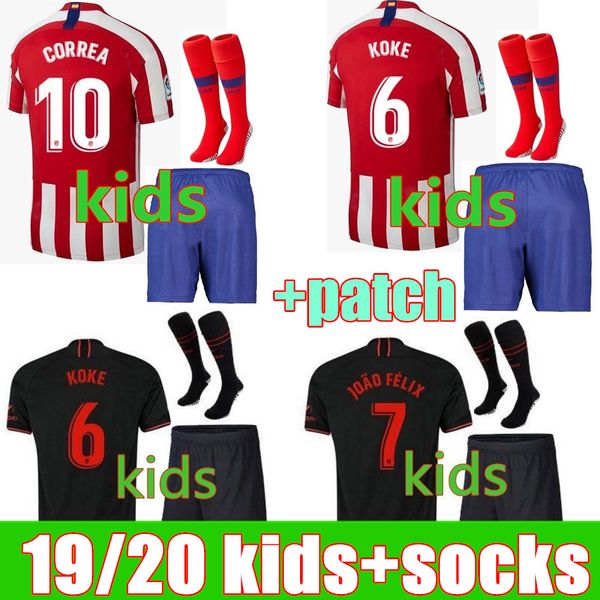 2020 atletico kids kit joão félix madrid home away soccer jersey koke soccer shirt saul diego costa 19 20 atletico boy short football, Black
2020 atletico kids kit joão félix madrid home away soccer jersey koke soccer shirt saul diego costa 19 20 atletico boy short football, Black