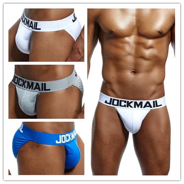 jockmail brand men underwear gay cuecas homem coton slip calzoncillo hombre men bikin heren jock strap mens briefs tanga, Black;white
jockmail brand men underwear gay cuecas homem coton slip calzoncillo hombre men bikin heren jock strap mens briefs tanga, Black;white