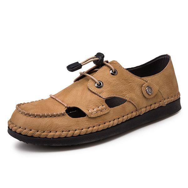 new men's sandals handmade beach sandals fashion outdoor sneakers summer breathable casual shoes 38-46, Black
new men's sandals handmade beach sandals fashion outdoor sneakers summer breathable casual shoes 38-46, Black