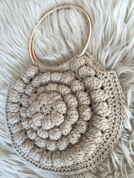 ulla johnson lia tote inspired crochet bag, tote with metal gold hoop handles, circular bag, bubble flower bag,circle purse
ulla johnson lia tote inspired crochet bag, tote with metal gold hoop handles, circular bag, bubble flower bag,circle purse