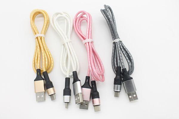 2.4a type c cable od 3.5mm tpe material aluminum shell usb to type-c fast charging data cable cord via dhl 500+ 
2.4a type c cable od 3.5mm tpe material aluminum shell usb to type-c fast charging data cable cord via dhl 500+