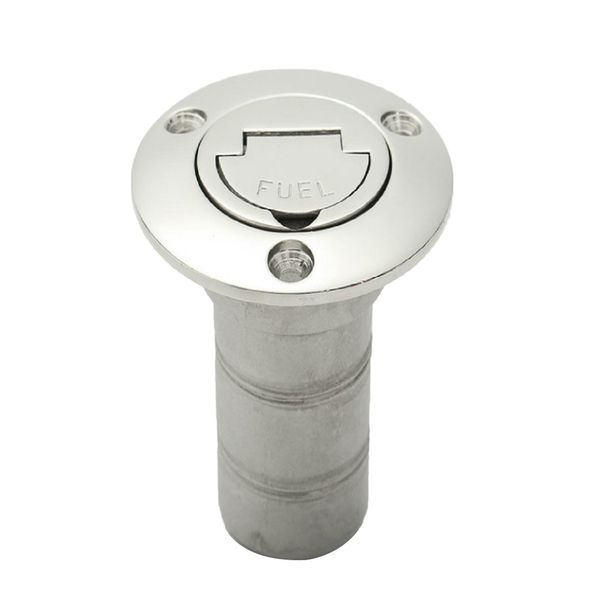 ø 38 mm deck filler fuel filler neck with tank cap, 316 stainless steel, corrosion protection, oxidation protection
ø 38 mm deck filler fuel filler neck with tank cap, 316 stainless steel, corrosion protection, oxidation protection