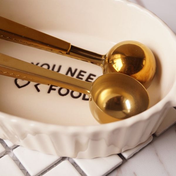 northern european style multifunction spoon sealing clip measuring spoon coffee tea spoon golden coffee scoops
northern european style multifunction spoon sealing clip measuring spoon coffee tea spoon golden coffee scoops