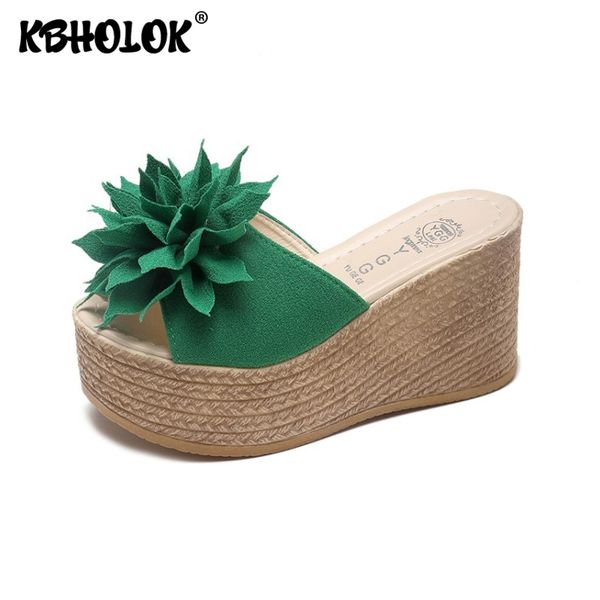 9cm wedge slippers women shoes 2020 summer flower woman high heel slippers platform shoes female designers high-heeled, Black
9cm wedge slippers women shoes 2020 summer flower woman high heel slippers platform shoes female designers high-heeled, Black