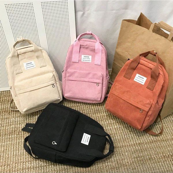2020 новый вельвет женский рюкзак женская мода рюкзак college school harajuku путешествий плечо сумки для девочек-подростков
2020 новый вельвет женский рюкзак женская мода рюкзак college school harajuku путешествий плечо сумки для девочек-подростков
