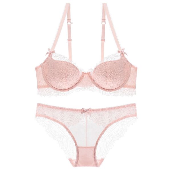 new lace small chest half cup thin section temptation underwear adjustment lingerle cross beauty back bra set, Red;black
new lace small chest half cup thin section temptation underwear adjustment lingerle cross beauty back bra set, Red;black