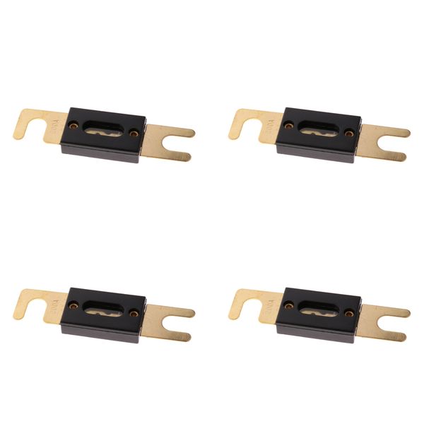 4pcs 12 volts universal 200amp anl gold plated flat blade fuses for car automotive vehicle
4pcs 12 volts universal 200amp anl gold plated flat blade fuses for car automotive vehicle