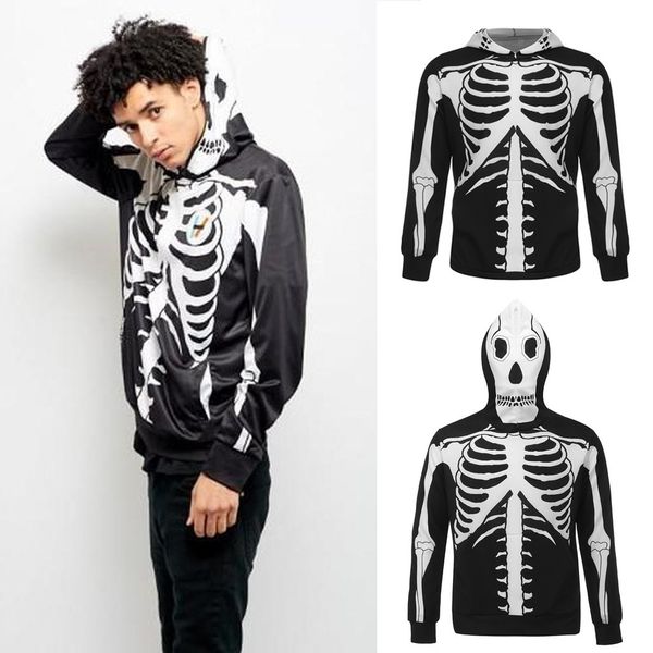 feitong 3d skull printed hoodies women men's halloween party long sleeve hoodie streetwear sweatshirt, Black
feitong 3d skull printed hoodies women men's halloween party long sleeve hoodie streetwear sweatshirt, Black