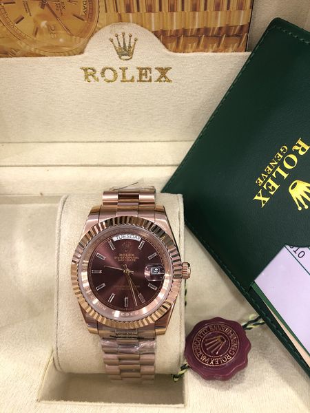 original box certificate selling luxury watch fashion watch 41mm chocolate diamond dial everose gold 118235 chodrp man wristwatch, Slivery;brown
original box certificate selling luxury watch fashion watch 41mm chocolate diamond dial everose gold 118235 chodrp man wristwatch, Slivery;brown