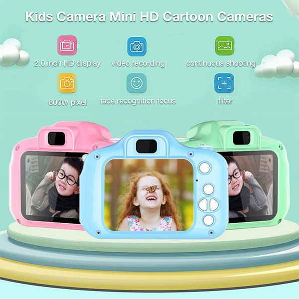 1080p 8 million pixels mini digital camera 2 inch hd screen children toy camera kids toys camcorder mini dv christmas gifts
1080p 8 million pixels mini digital camera 2 inch hd screen children toy camera kids toys camcorder mini dv christmas gifts