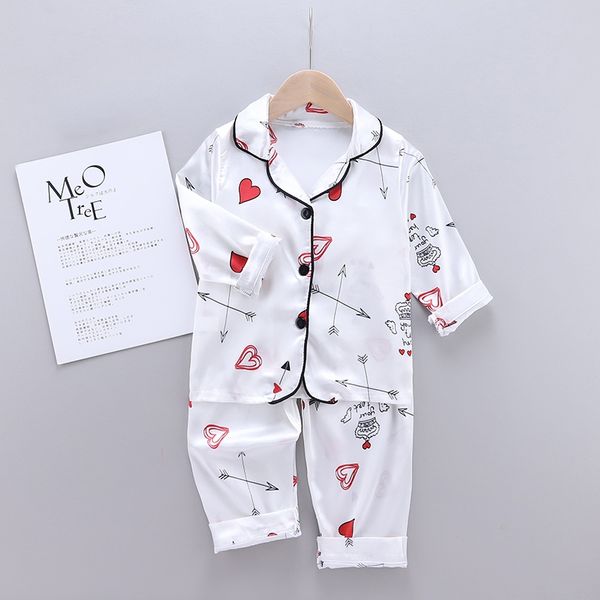 baby girls boys pajamas kids sleepwear summer heart arrow print long sleeve pajamas +sleep pants nightgown set child pyjamas, Blue;red
baby girls boys pajamas kids sleepwear summer heart arrow print long sleeve pajamas +sleep pants nightgown set child pyjamas, Blue;red