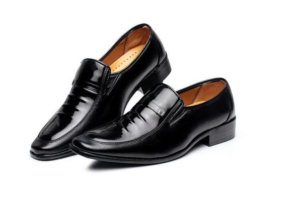 spring autumn male leather shoes men square toe men dress shoes solid business leather shoes slip-on, Black
spring autumn male leather shoes men square toe men dress shoes solid business leather shoes slip-on, Black