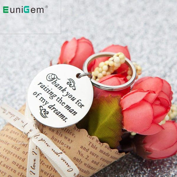 thank you for raising the man of my dreams gifts for future mother groom bride wedding keychain key ring pendant birthday gift, Silver
thank you for raising the man of my dreams gifts for future mother groom bride wedding keychain key ring pendant birthday gift, Silver