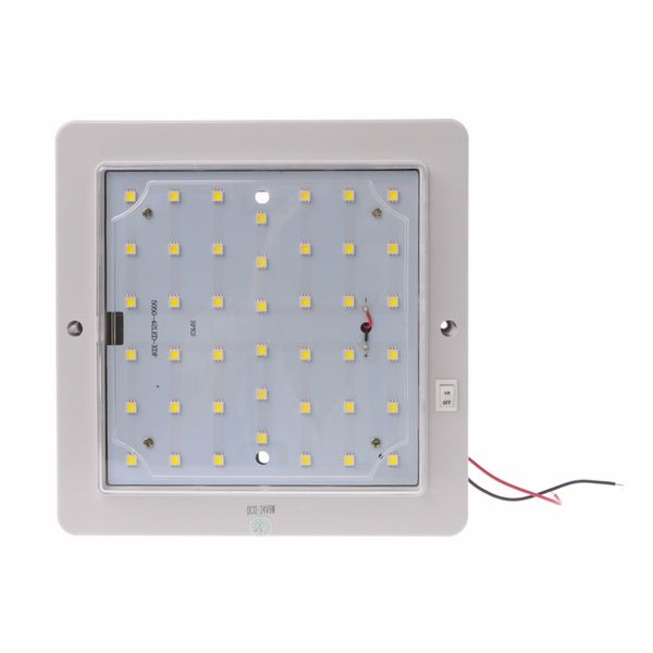 1pc new 12-24v 9w 800lm square led rv interior dome light 42 leds ceiling light for auto car boat camper trailer single lamp
1pc new 12-24v 9w 800lm square led rv interior dome light 42 leds ceiling light for auto car boat camper trailer single lamp