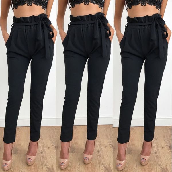2018 new women high waist slim skinny leggings stretchy bow belt drawstring pants jeggings pencil trousers, Black;white
2018 new women high waist slim skinny leggings stretchy bow belt drawstring pants jeggings pencil trousers, Black;white