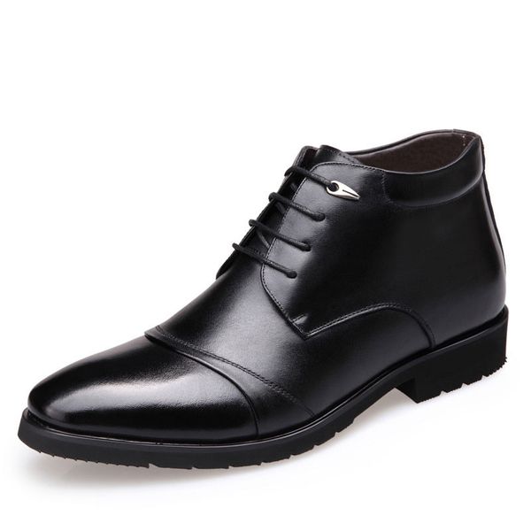 men black genuine leather boots formal business man boots shoes lace up warm fur winter shoes men ankle boots
men black genuine leather boots formal business man boots shoes lace up warm fur winter shoes men ankle boots