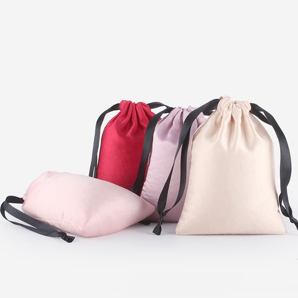 50pcs/lot 17*23cm custom printed satin silk drawstring pouch wholesale packaging christmas gift jewelry bag travel pouch
50pcs/lot 17*23cm custom printed satin silk drawstring pouch wholesale packaging christmas gift jewelry bag travel pouch