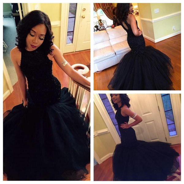 2019 jewel long slim mermaid prom dresses tulle sweep train beaded sequins formal black special occasion party gowns sleeveless evening gown
2019 jewel long slim mermaid prom dresses tulle sweep train beaded sequins formal black special occasion party gowns sleeveless evening gown