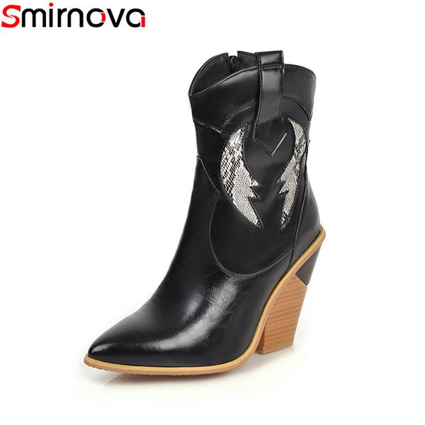 smirnova 2020 winter autumn boots for lady slip on shoes black fashion super high heels bootsfemale ankle boots
smirnova 2020 winter autumn boots for lady slip on shoes black fashion super high heels bootsfemale ankle boots