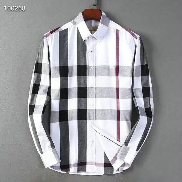 new british business brand plaid shirt 2019, fashion designer brand long sleeve 100 cotton casual shirt medusa size -4xl, White;black
new british business brand plaid shirt 2019, fashion designer brand long sleeve 100 cotton casual shirt medusa size -4xl, White;black