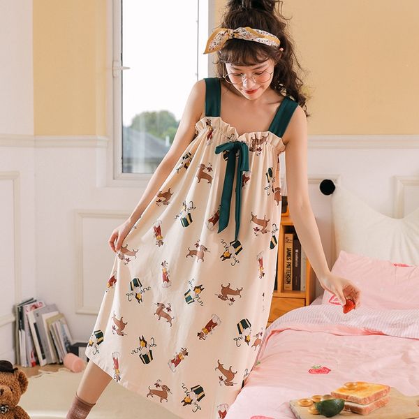 nightgown plaid skirt home clothes pajamas female cotton sling thin girl summer sweet cute plaid skirt pajamas home clothes, Blue;red
nightgown plaid skirt home clothes pajamas female cotton sling thin girl summer sweet cute plaid skirt pajamas home clothes, Blue;red