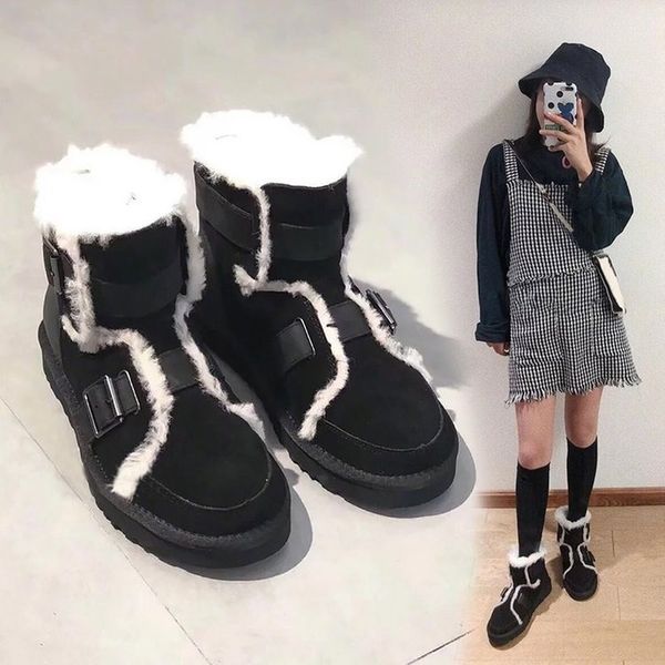women boots ladies winter warm ankle boots for women short style round-toe female flock snow ladies shoes, Black
women boots ladies winter warm ankle boots for women short style round-toe female flock snow ladies shoes, Black