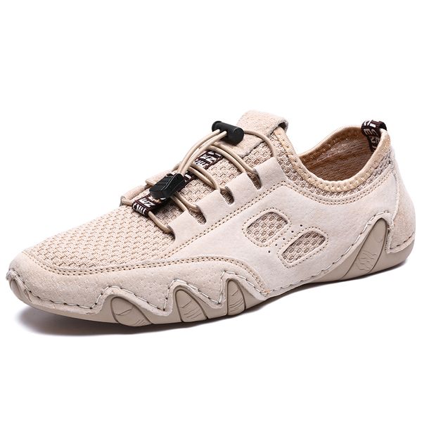 new men casual shoes breathable lightweight mens shoes mesh loafers fashion outdoor sneakers comfortable driving 38-46, Black 
new men casual shoes breathable lightweight mens shoes mesh loafers fashion outdoor sneakers comfortable driving 38-46, Black