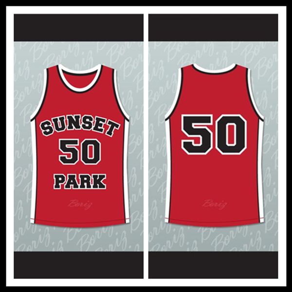Player 50 Sunset Park Basketball Jersey Stitch Sewn Family men jersey good
Player 50 Sunset Park Basketball Jersey Stitch Sewn Family men jersey good