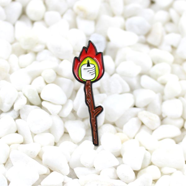 burnt match candle fire the match braving the red flame candle the burning brooch that represents life, Gray
burnt match candle fire the match braving the red flame candle the burning brooch that represents life, Gray